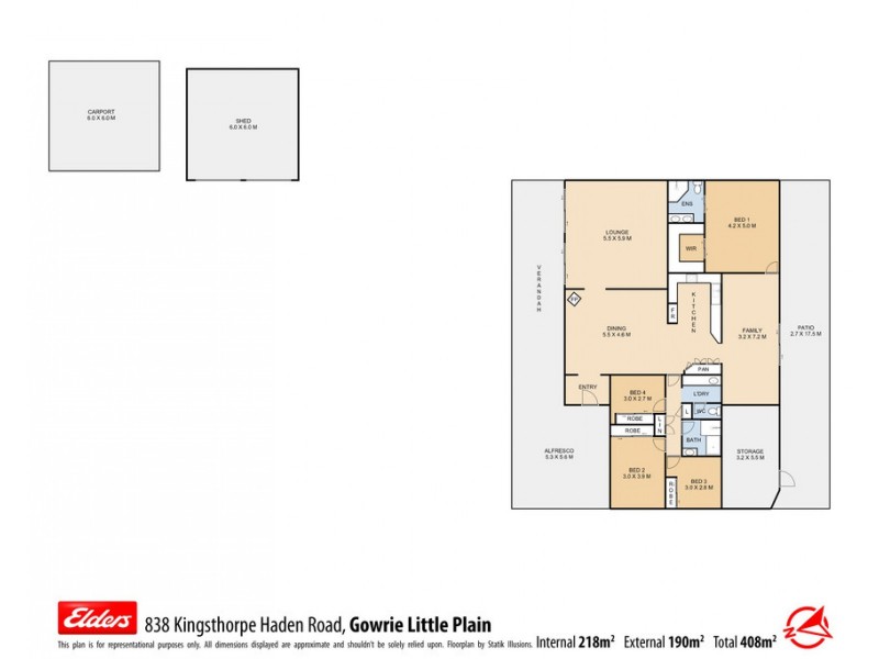 838 Kingsthorpe Haden Road, Gowrie Little Plain QLD 4352 Floorplan
