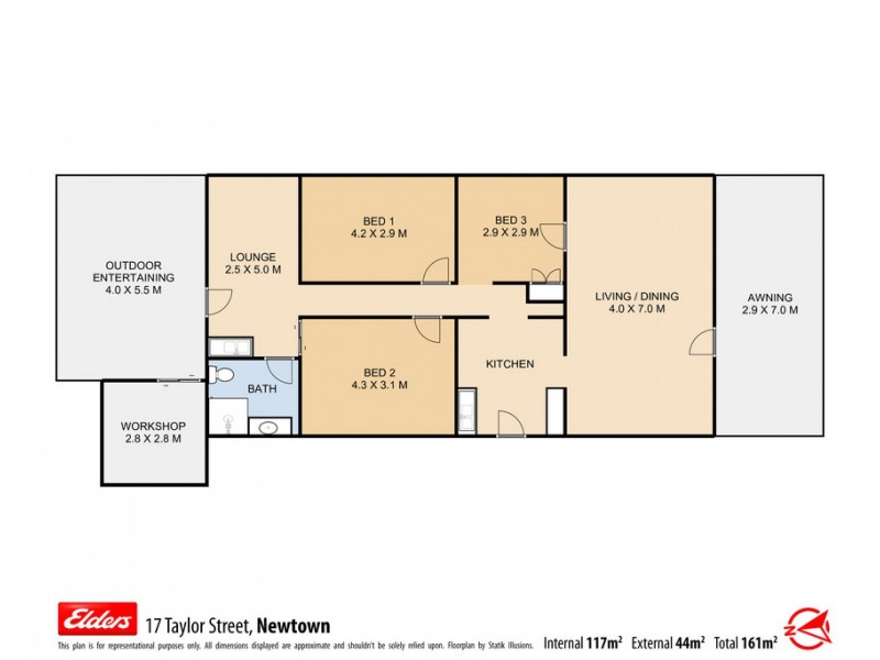 17 Taylor Street, Toowoomba City QLD 4350 Floorplan