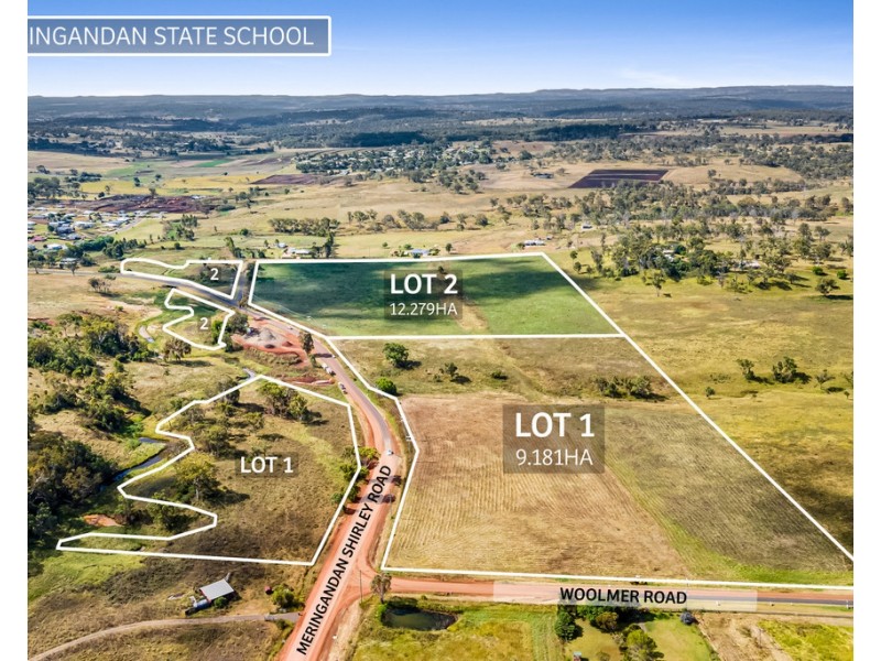 Lot 1 and 2 Woolmer Road, Woolmer QLD 4352