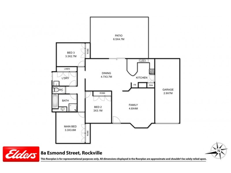 8a Esmond Street, Rockville QLD 4350 Floorplan