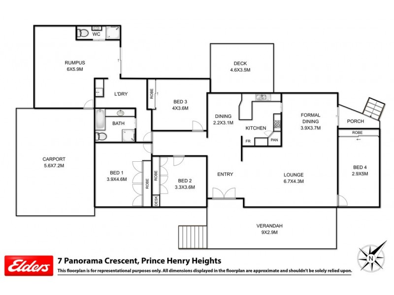 7 Panorama Cres, Prince Henry Heights QLD 4350 Floorplan