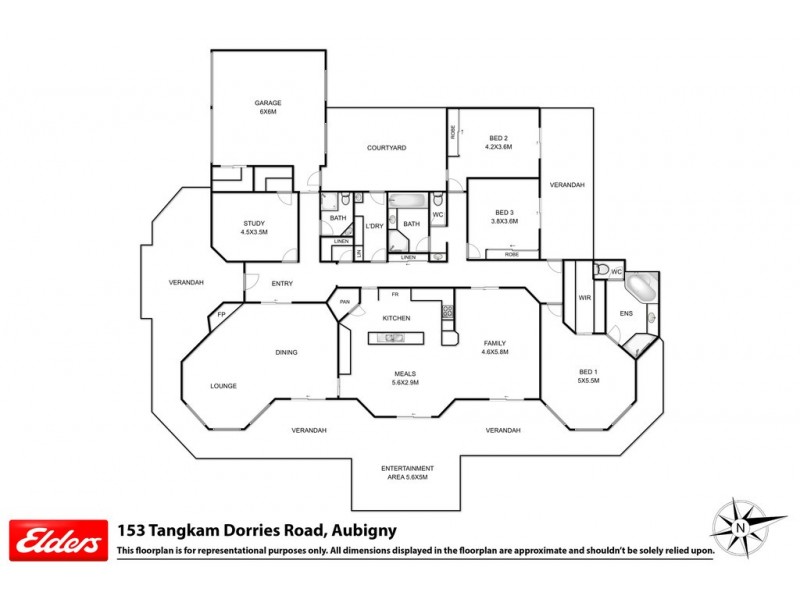 153 Tangkam Dorries Road, Aubigny QLD 4401 Floorplan