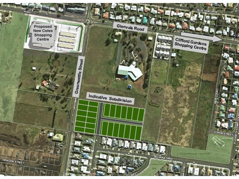 Proposed Subdivision of 94 Glenvale Road, Harristown QLD 4350