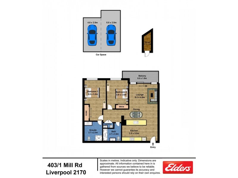 27/1 Mill Road, Liverpool NSW 2170 Floorplan