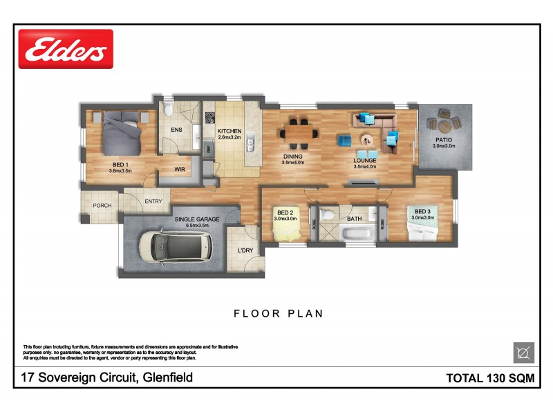 17 Sovereign Circuit, Glenfield NSW 2167