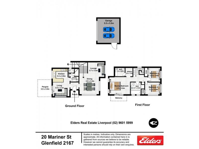 20 Mariner Street, Glenfield NSW 2167 Floorplan