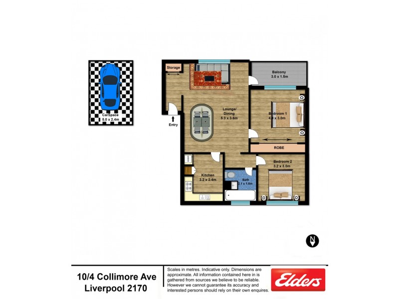 10/4 Collimore Ave, Liverpool NSW 2170 Floorplan