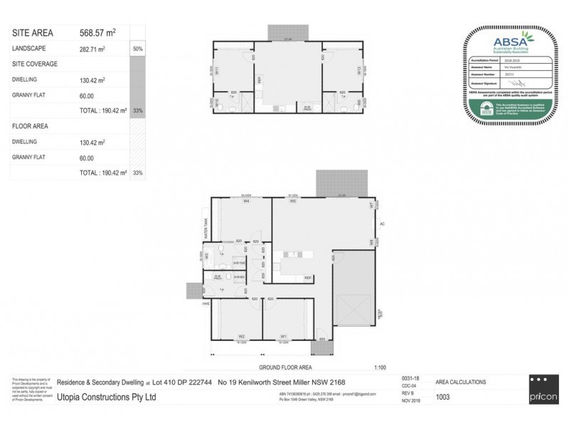 19 Kenilworth Street, Miller NSW 2168 Floorplan