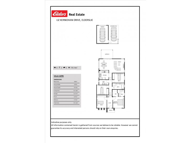 151 Liz Kernohan Drive, Elderslie NSW 2570 Floorplan