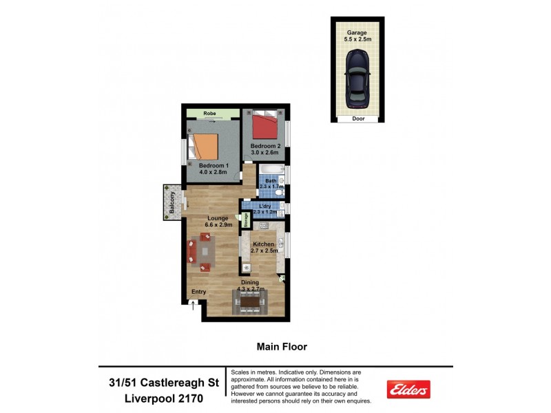 31/51-57 Castlereagh Street, Liverpool NSW 2170 Floorplan