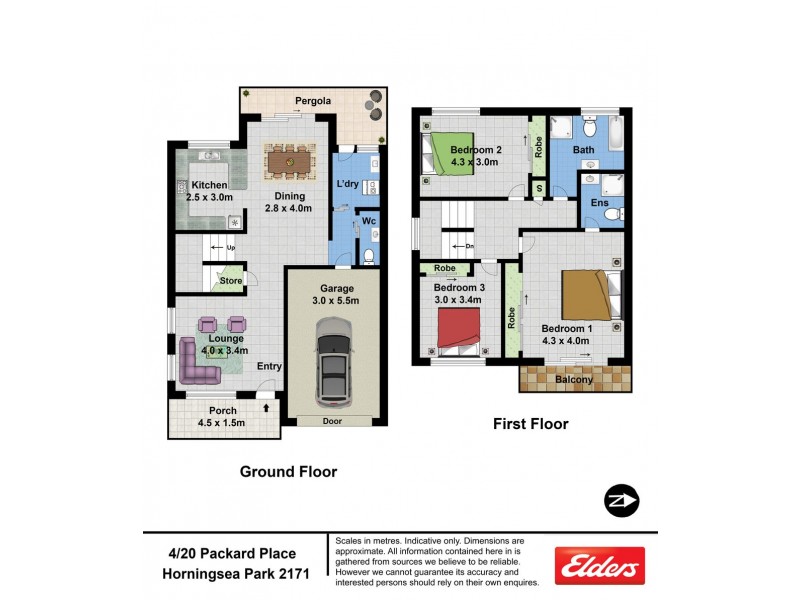 4/20 Packard Place, Horningsea Park NSW 2171 Floorplan