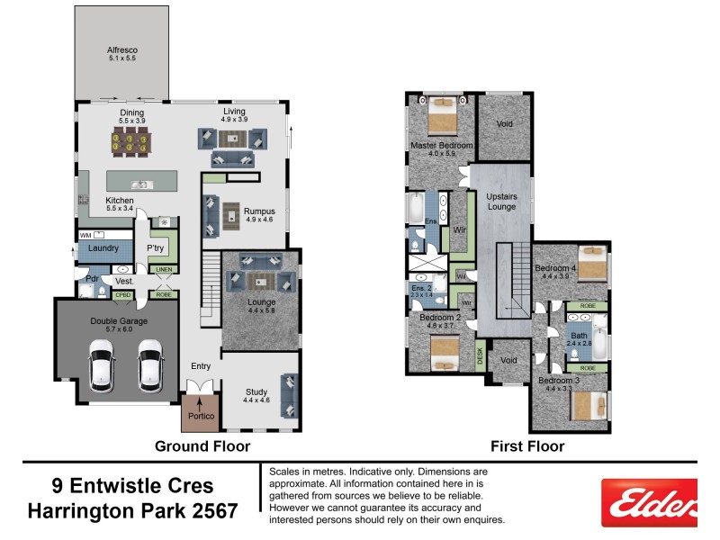 9 Entwistle Crescent, Harrington Park NSW 2567 Floorplan