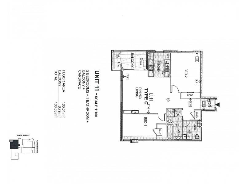 11/2 Bigge Street, Liverpool NSW 2170 Floorplan