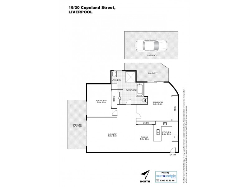 19/30 Copeland Street, Liverpool NSW 2170 Floorplan