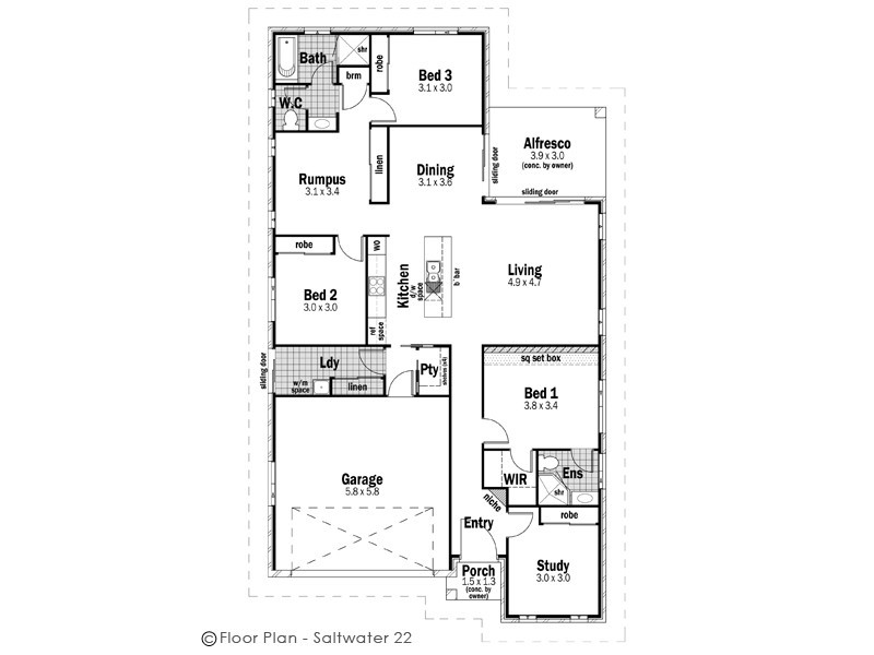 Lot 12 Northern Lights Estate, Tamworth NSW 2340 Floorplan