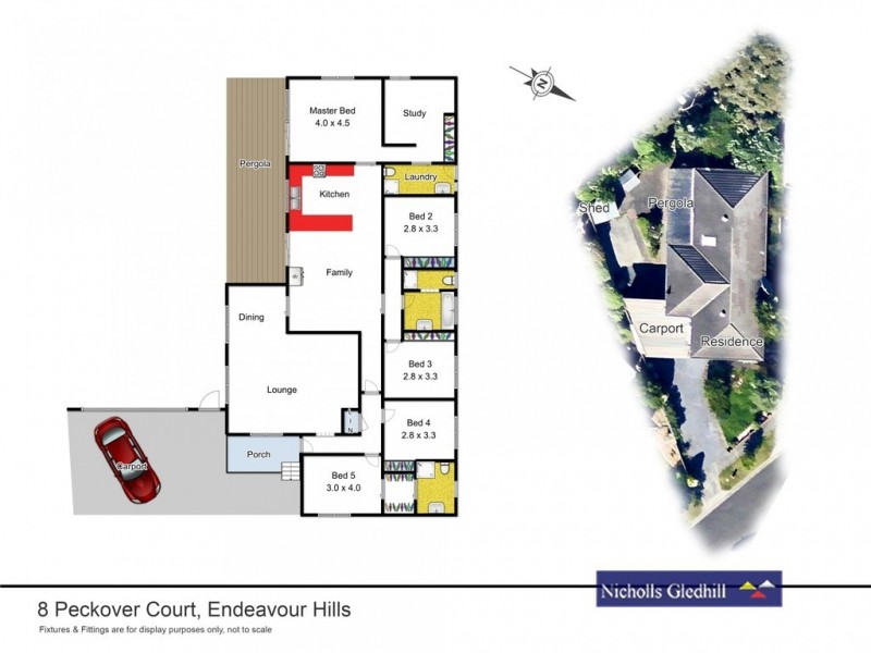8 Peckover Court, Endeavour Hills VIC 3802 Floorplan