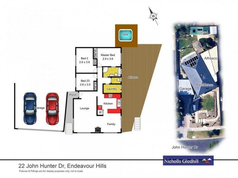 22 John Hunter Drive, Endeavour Hills VIC 3802 Floorplan