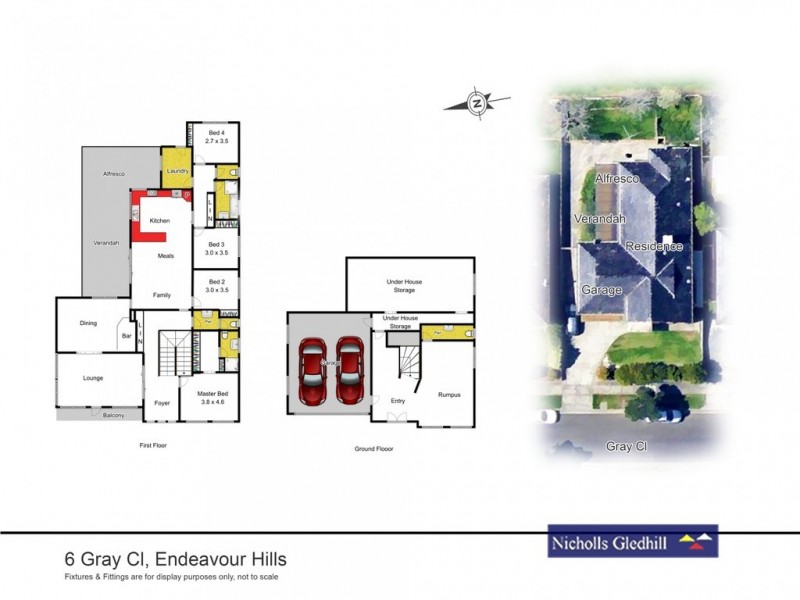 6 GRAY CLOSE, Endeavour Hills VIC 3802 Floorplan