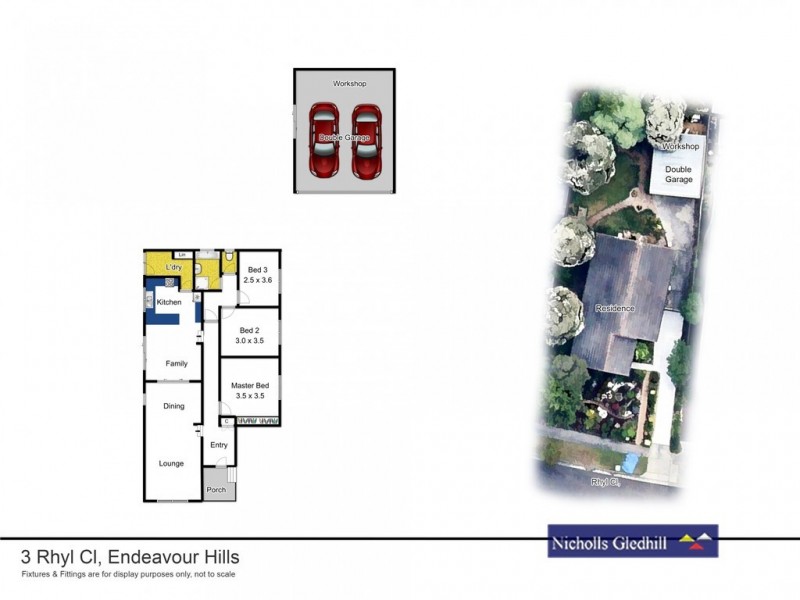 3 Rhyl Close, Endeavour Hills VIC 3802 Floorplan