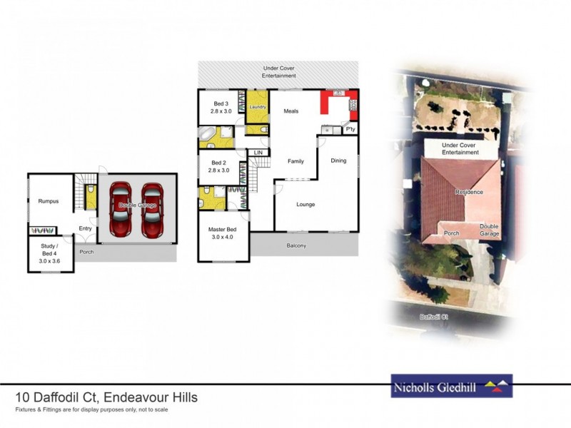 10 DAFFODIL COURT, Endeavour Hills VIC 3802 Floorplan