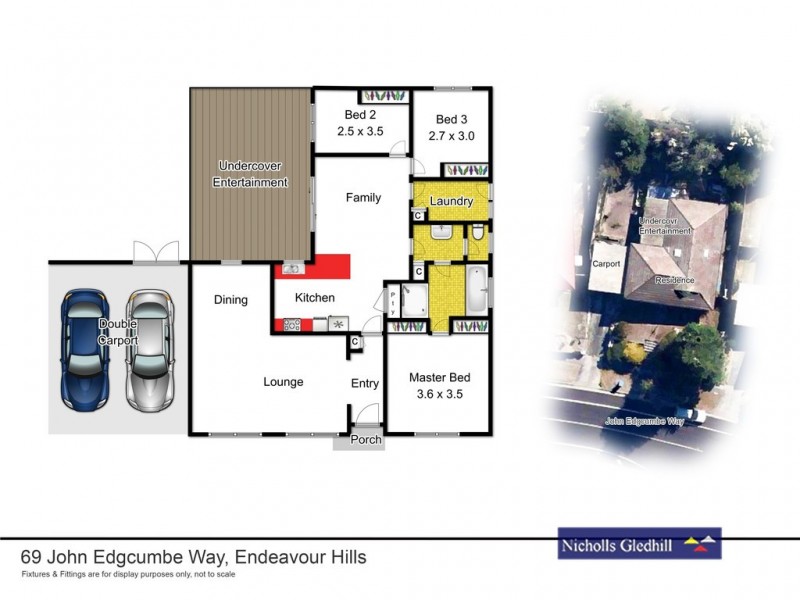 69 John Edgcumbe Way, Endeavour Hills VIC 3802 Floorplan