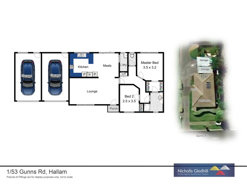 1/53 Gunns Road, Hallam VIC 3803 Floorplan