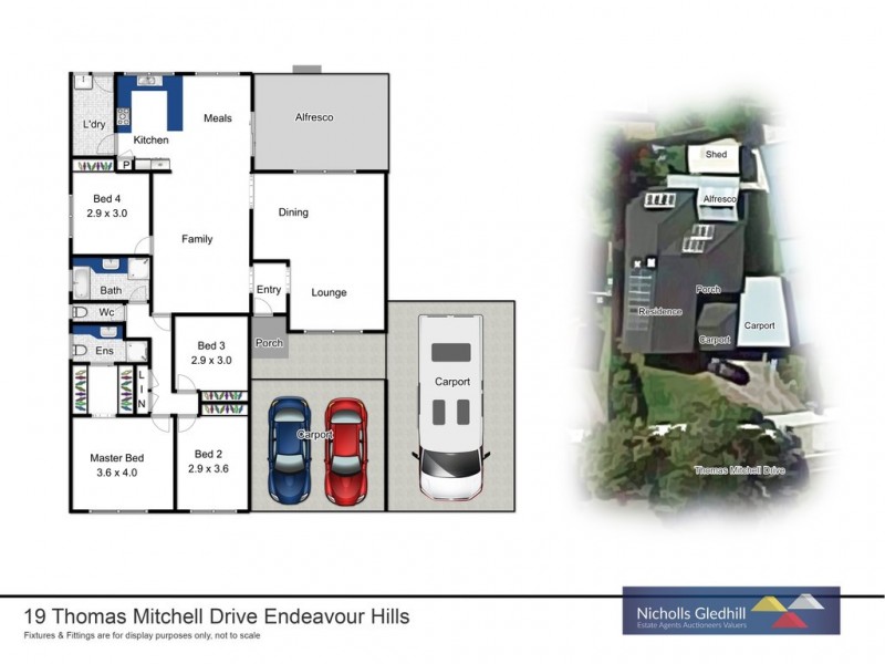 19 THOMAS MITCHELL DRIVE, Endeavour Hills VIC 3802 Floorplan
