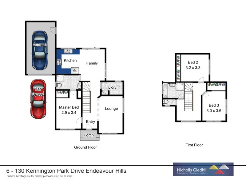 6/130 KENNINGTON PARK DRIVE, Endeavour Hills VIC 3802 Floorplan