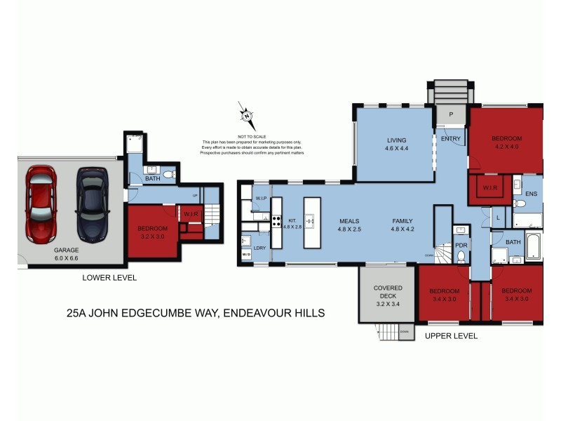 25a John Edgecumbe Way, Endeavour Hills VIC 3802 Floorplan