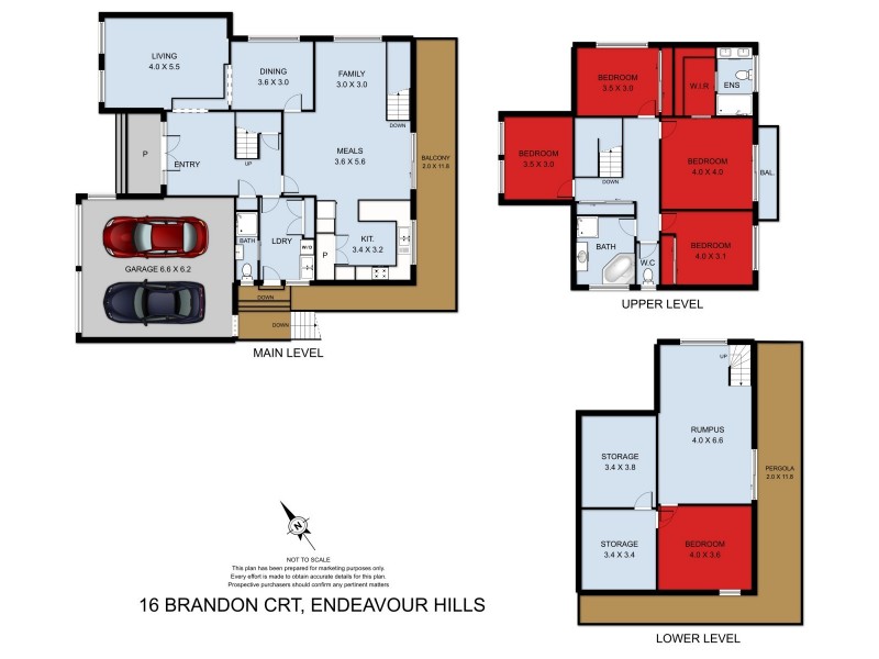 16 BRANDON COURT, Endeavour Hills VIC 3802