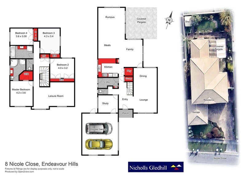 8 Nicole Close, Endeavour Hills VIC 3802 Floorplan
