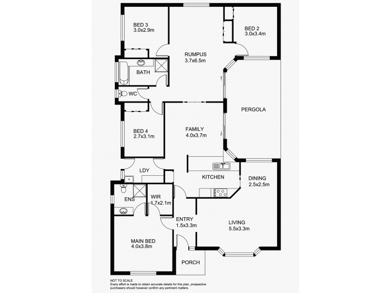 5 Melissa Court, Narre Warren VIC 3805 Floorplan