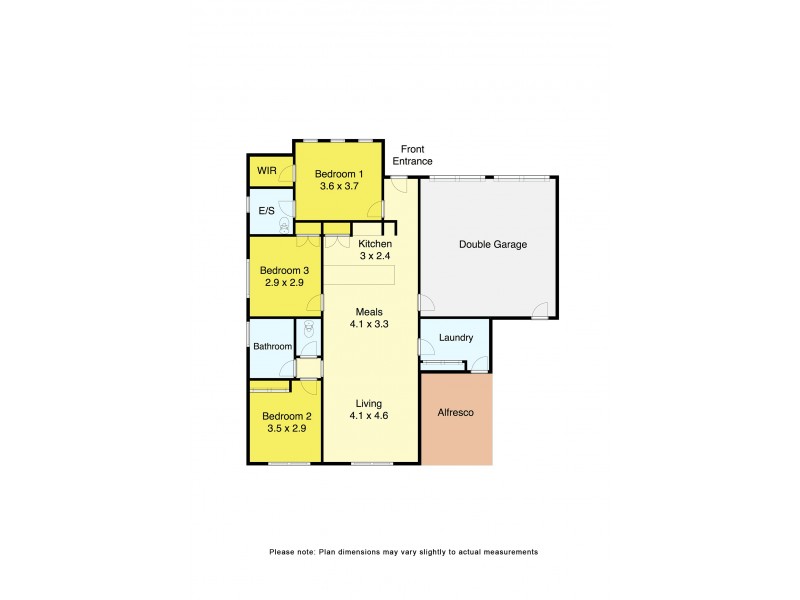1/219 Finch Street, Ballarat East VIC 3350 Floorplan