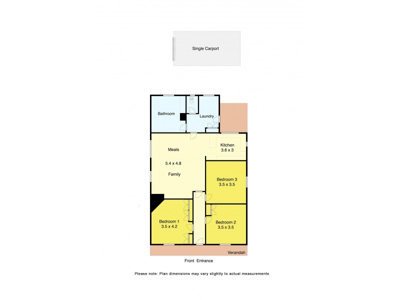 325 Eureka Street, Ballarat East VIC 3350 Floorplan