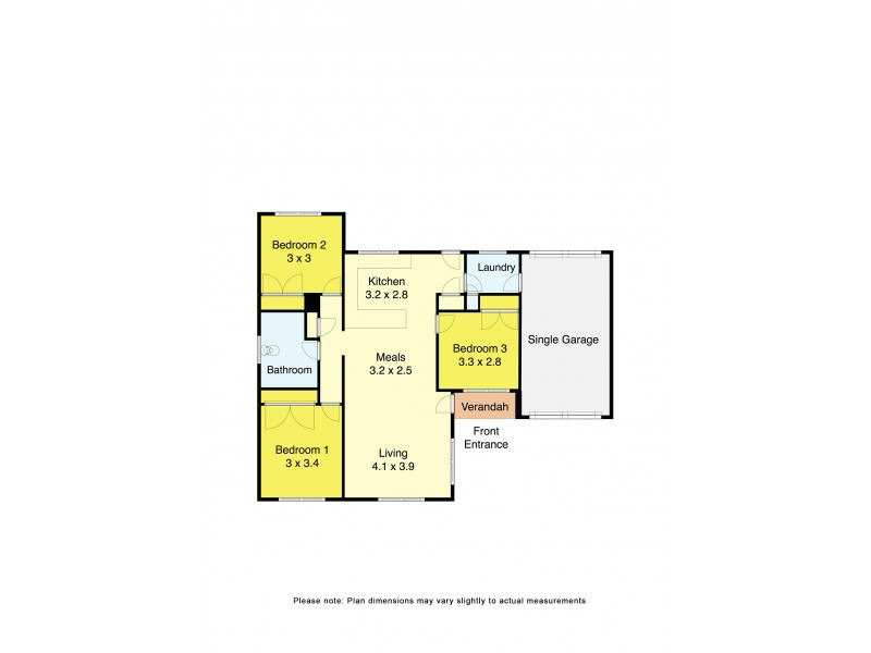 112 Morgan Street, Sebastopol VIC 3356 Floorplan