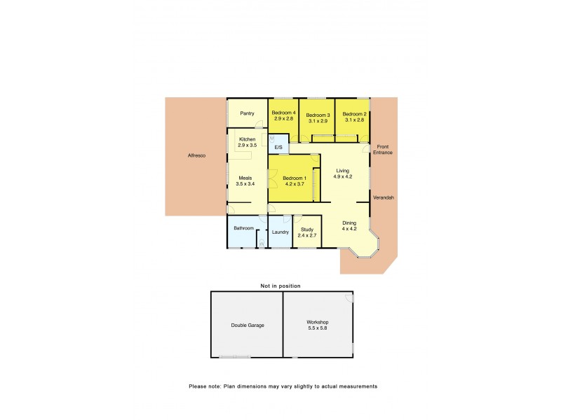 168 Mount Doran Road, Elaine VIC 3334 Floorplan