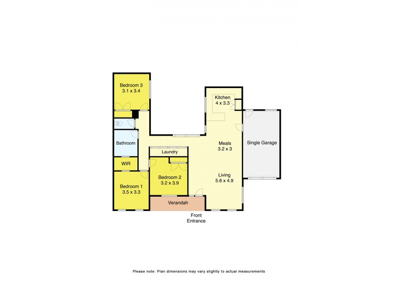 703 Cosmopolitan Place, Ballarat Central VIC 3350 Floorplan