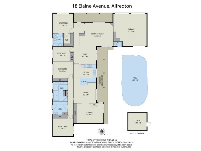 18 Elaine Avenue, Alfredton VIC 3350 Floorplan