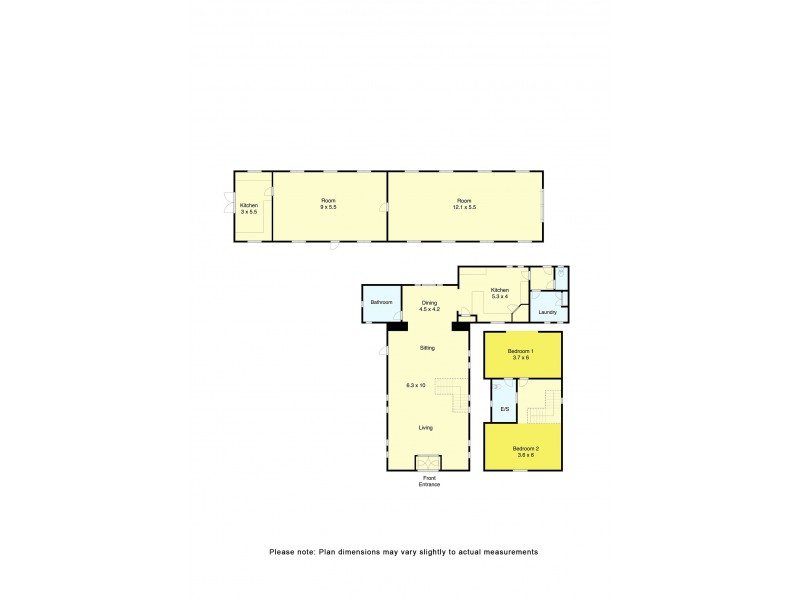 2067 Sunraysia Hwy, Waubra VIC 3352 Floorplan