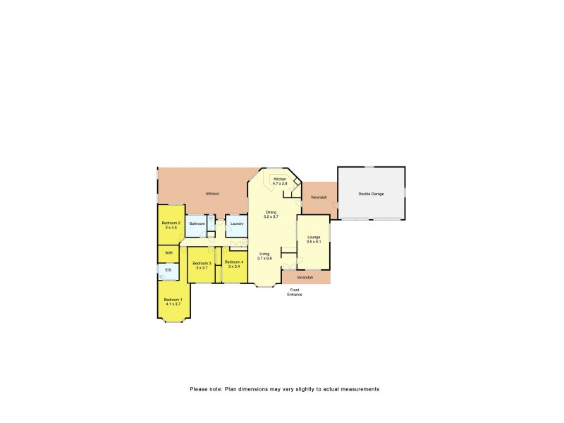 190 Black Swamp Road, Bungaree VIC 3352 Floorplan
