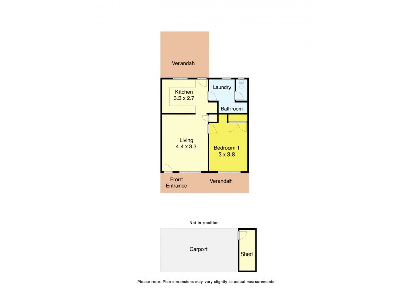 2/424 Forest Street, Wendouree VIC 3355 Floorplan