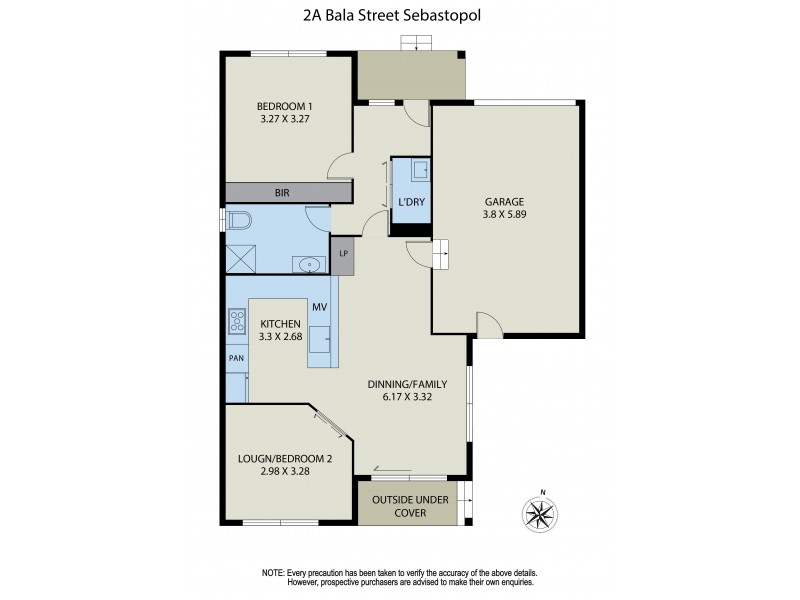 2a Bala Street, Sebastopol VIC 3356 Floorplan