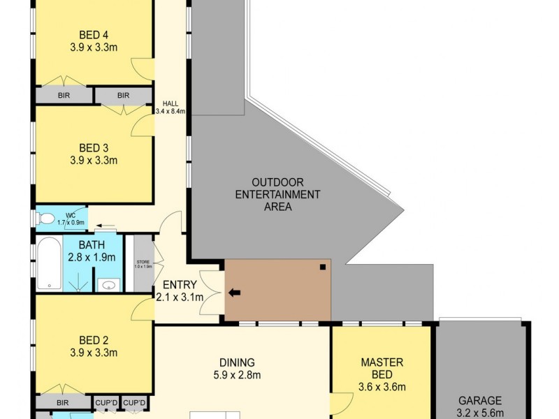 7 Lofven Street, Nerrina VIC 3350 Floorplan