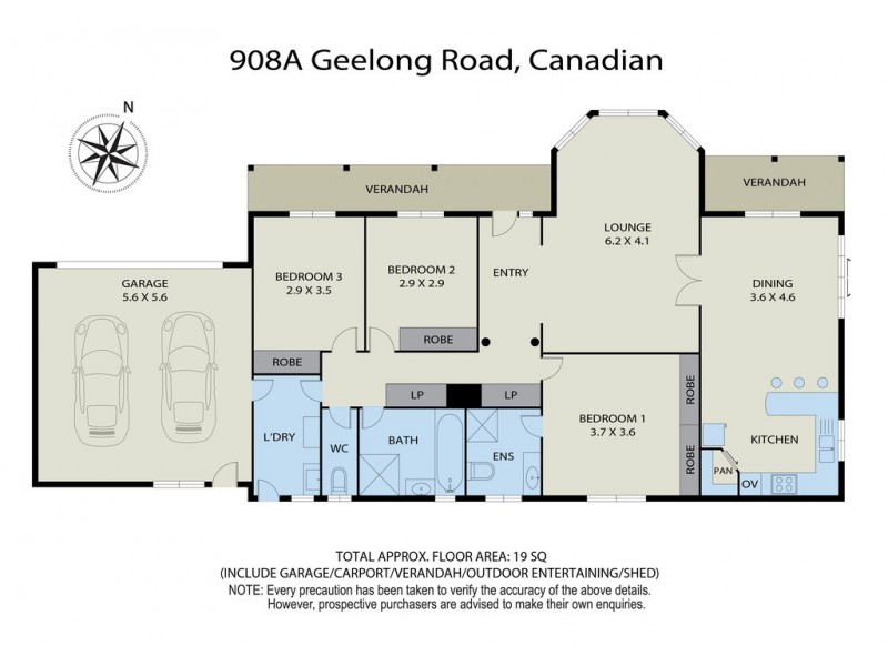 908a Geelong Road, Canadian VIC 3350 Floorplan