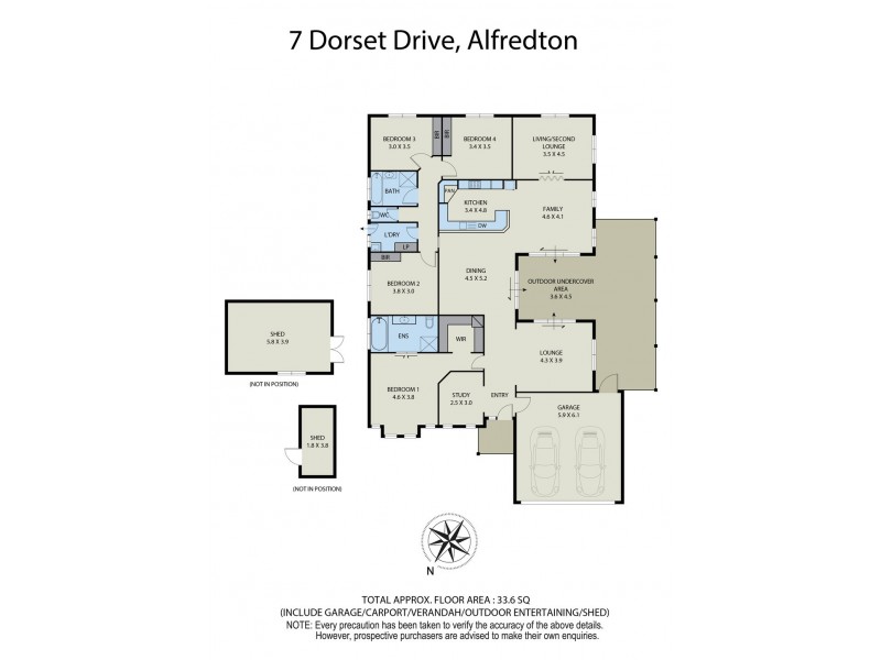 7 Dorset Drive, Alfredton VIC 3350 Floorplan