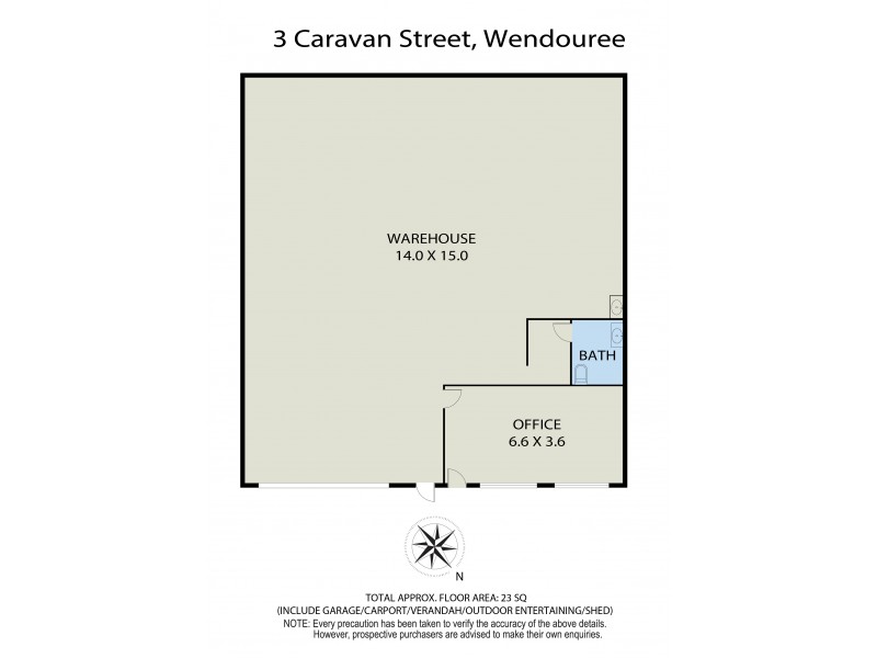 5/3 Caravan Street, Wendouree VIC 3355 Floorplan