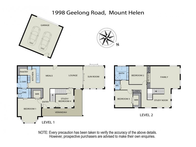 1998 Geelong Road, Mount Helen VIC 3350 Floorplan