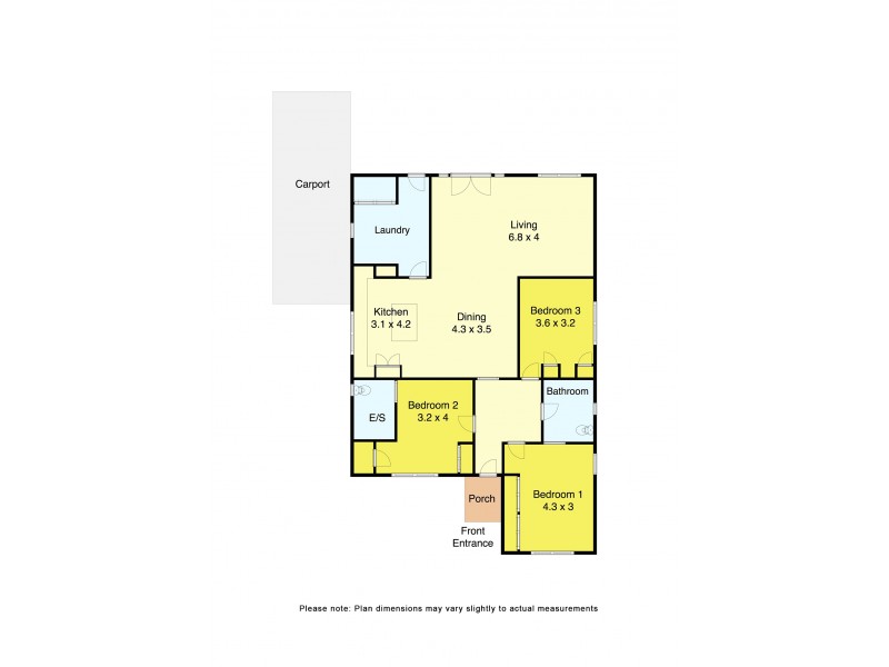 6 Muir Crescent, Newington VIC 3350 Floorplan