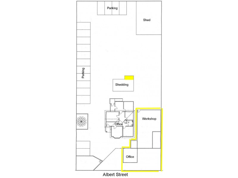 182 Albert Street (Mechanical Workshop and Shed), Sebastopol VIC 3356 Floorplan