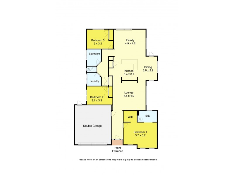 52 Waterford Drive, Miners Rest VIC 3352 Floorplan